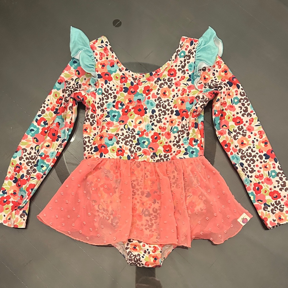 Cheeky Plum Leotard 4T